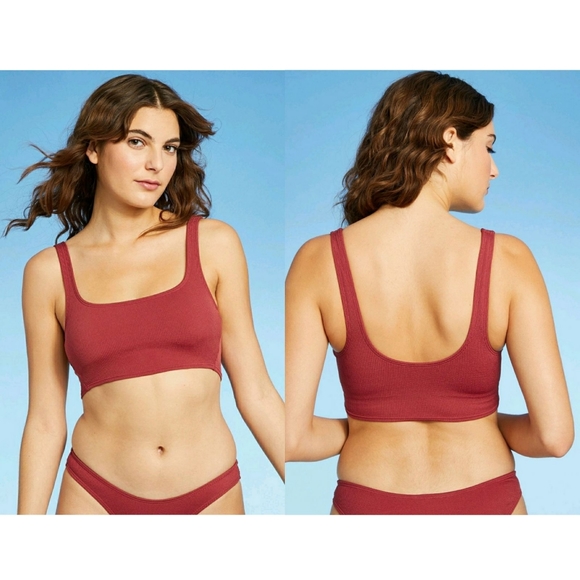 Xhilaration Other - Xhilaration Ribbed Bikini Top